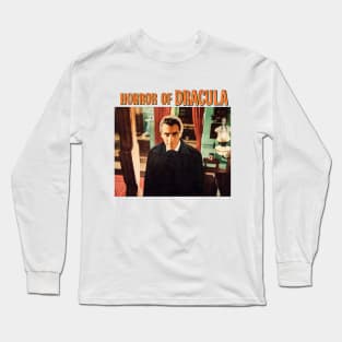 The Horror of Dracula Movie Poster Long Sleeve T-Shirt